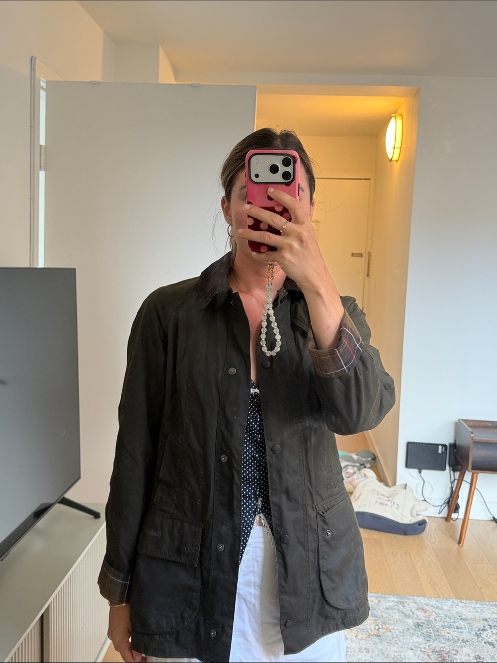 Dark Olive Barbour Jacket